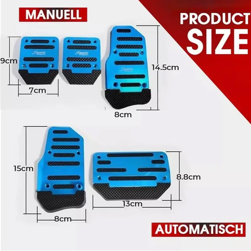 Bil anti-skli fotpedal