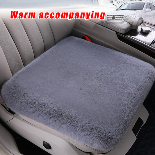 Car Seat Cover 3 Piece Universal Warm Fluffy Seat Cushion